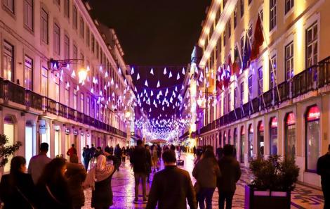 Veja que lindo o Natal de Lisboa 