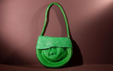 Bolsa Lua Palha-  linda demais...