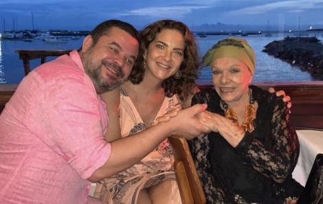 Paulo Henrique brinda nova idade no Amado. 