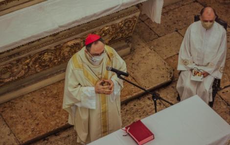 Dom Sergio da Rocha celebra missa 1 - Foto @allandelrei