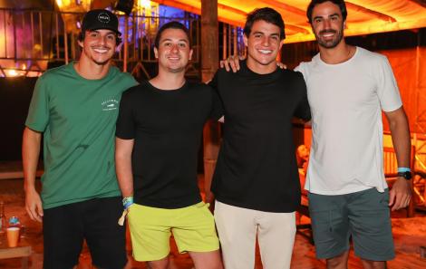 Manoel  Rafaski, Juan Moraes, Antonio Rafaski e Cesar Ramos 