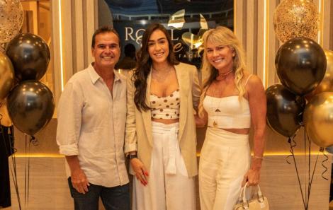 Natalia Gurgel com Ricardo e Patricia Chaves - foto Sergio Reis