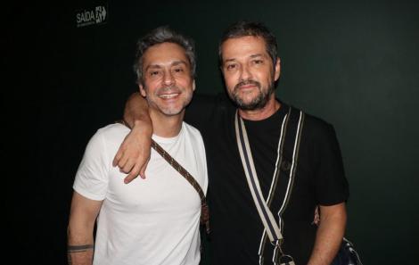 Alexandre Nero com Marcelo Serrado