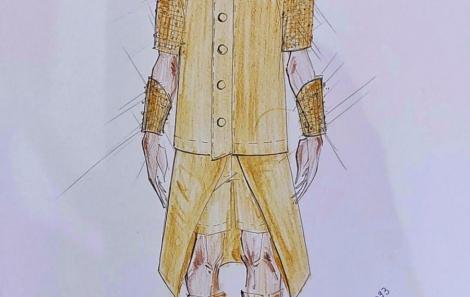 Guardião do Sol é o nome da fantasia que Márcio Victor usará no sábado de carnaval