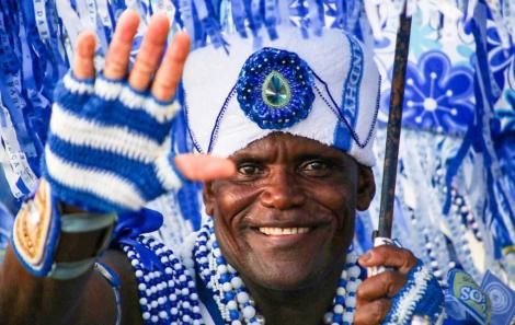 Afoxé Filhos de Gandhy repete ritual de beleza e religiosidade