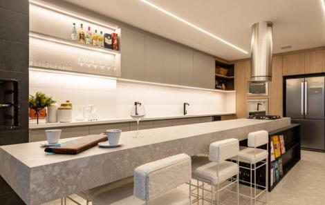 Decorado do empreendimento Reserva 27 Divulgação