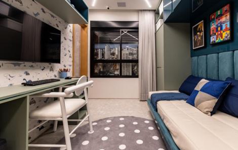 Decorado do empreendimento Reserva 27 Divulgação