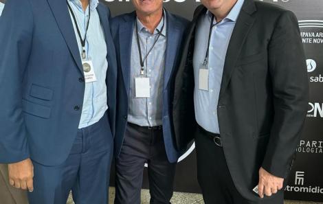 Luciano Lopes, presidente ABIH, Carlos Falcão e Mário Dantas, presidente do Lide Ba.