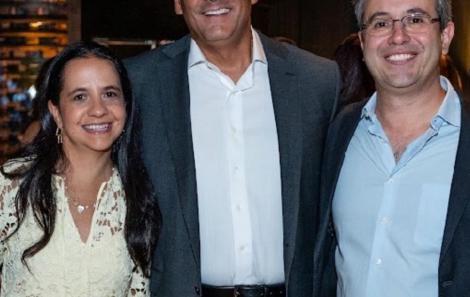 Dra. Carla Saad, o CEO Carlos Cunha e Dr. Julio Cesar Bertacini de Moraes - Grupo CITA. Fotos divulgação 