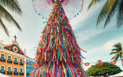 Encantada com o Natal em Fortaleza, uma Inspiração para a Bahia